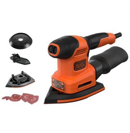 Black & Decker BEW200 12000 RPM Black, Orange 200 W