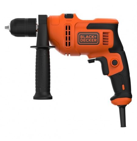 Black & Decker BEH200K-QS drill 2900 RPM Keyless 1.67 kg Black, Orange