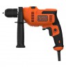 Black & Decker BEH200K-QS drill 2900 RPM Keyless 1.67 kg Black, Orange