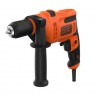 Black & Decker BEH200K-QS drill 2900 RPM Keyless 1.67 kg Black, Orange