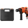 Black & Decker BEH200K-QS drill 2900 RPM Keyless 1.67 kg Black, Orange