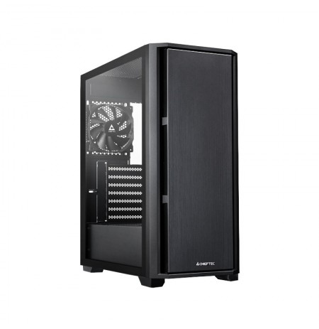 Chieftec AS-02B-TG-OP computer case Midi Tower Black