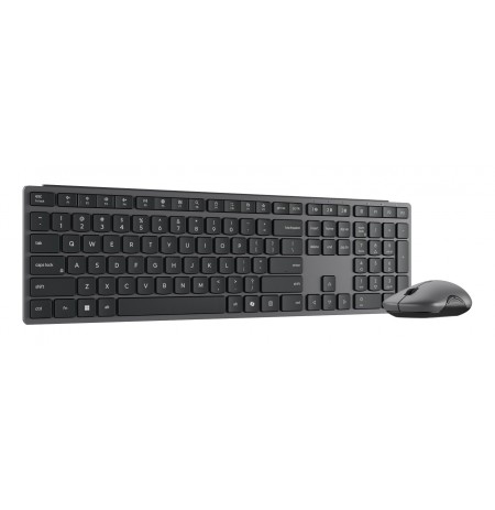 Lenovo 700 Modern keyboard Mouse included Office RF Wireless + Bluetooth US English Grey