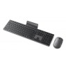 Lenovo 700 Modern keyboard Mouse included Office RF Wireless + Bluetooth US English Grey