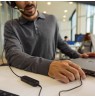 HP Poly Mission 615 Monaural USB Wired Headset