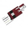 Multitool Victorinox SwissCard Classic Smart - red black