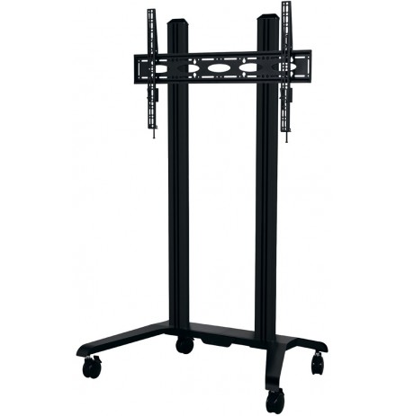 B-Tech Extra-Large Universal Flat Screen Trolley (VESA 1000 x 600) - 1.7m Column