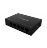 LANBERG DSM1-1005 SWITCH 5X 1GB/S UNMANAGED GIGABIT ETHERNET DESKTOP 12V (METAL CASE)