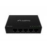 LANBERG DSM1-1005 SWITCH 5X 1GB/S UNMANAGED GIGABIT ETHERNET DESKTOP 12V (METAL CASE)