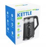 GreenBlue Cordless Electric Kettle, 1.7 L capacity, glass water tank, easy-to-read display, temperature selection, 2200 W,