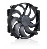 Noctua NF-A14x25r G2 PWM chromax.black Next-gen black round 140mm fan
