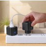 GreenBlue Remote-Controlled WiFi Outlet, Android/iOS/Alexa/Google Home, Timer, Wattmeter, Max 16A/3840W, GB735 B