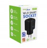 GreenBlue Remote-Controlled WiFi Outlet, Android/iOS/Alexa/Google Home, Timer, Wattmeter, Max 16A/3840W, GB735 B
