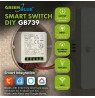 GreenBlue Flush-Mount WiFi Relay, Android/iOS/Alexa/Google Home, 100–240 V AC, 50/60 Hz, max. 16 A, for 150 W LEDs, GB739