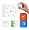 GreenBlue Flush-Mount WiFi Relay, Android/iOS/Alexa/Google Home, 100–240 V AC, 50/60 Hz, max. 16 A, for 150 W LEDs, GB739