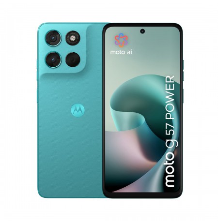 Motorola moto g57 power 17.1 cm (6.72") Dual SIM Android 16.0 5G USB Type-C 12 GB 256 GB 7000 mAh Turquoise