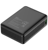 Išorinė baterija DELTACO, 20 000 mAh, PD 65 W pakrauna nešiojamus kompiuterius ir kt, juoda / PB-C1012 / 1903849
