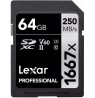 LEXAR PROFESSIONAL SDHC / SDXC 1667X UHS-II 64GB