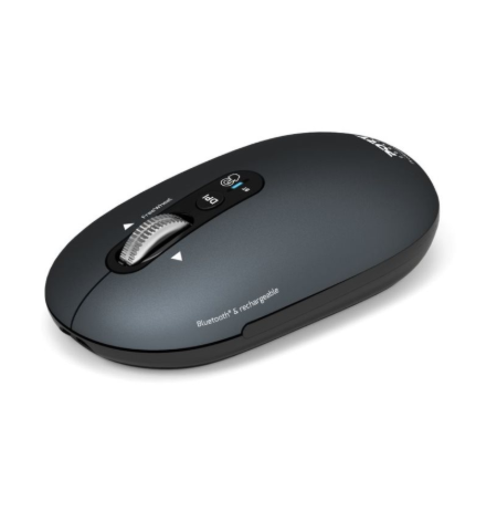 PORT CONNECT Mouse | PURE MAC | Wireless | Bluetooth | Gray