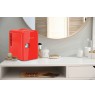 Mini fridge ELLE Home ESDAF101RDEU 4L red