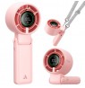 Aecooly Halo 02 Portable handheld fan, pink