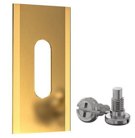 Automatinės vejapjovės peiliukai, 35x18x0.6 mm, padengti titanu, 30vnt.
