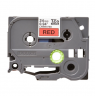 Brother | TZe-451 Laminated Tape | Black On Red | TZe | 8 m | 2.4 cm