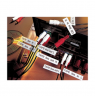 Brother | TZe-451 Laminated Tape | Black On Red | TZe | 8 m | 2.4 cm