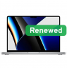 Apple Renewed Grade C | MacBook Pro 16 A2485 | 16 " | 32 GB | SSD | 1000 GB | Apple M1 Max 10-core CPU | macOS | Keyboard langua