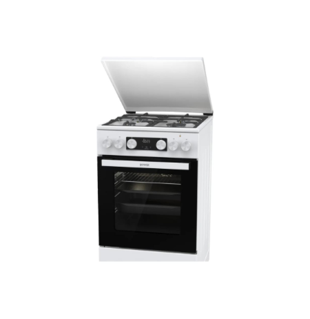 Gorenje GK5C42WF-B | Cooker | Hob type Gas | Oven type Electric | White | Width 50 cm | Grilling | Depth 59.4 cm | 70 L