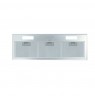 CATA Hood GT-PLUS 75 X /M Canopy Energy efficiency class C Width 79.2 cm 645 m3/h Mechanical control EcoLed Stainless Steel