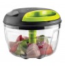 KOHE 600 ml vegetable shredder, 3 blades, green and black