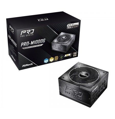 Power supply Asrock PRO-M1000G 1000W 80 PLUS Gold