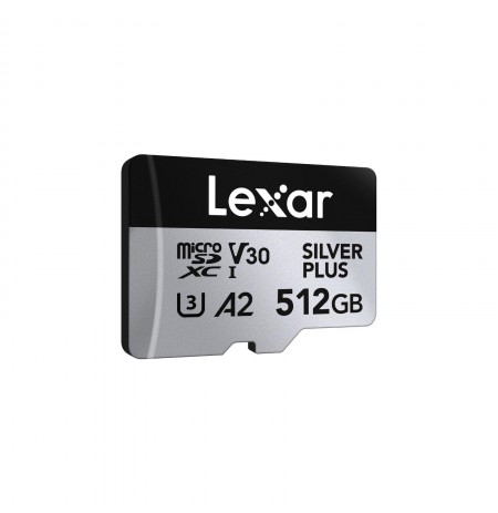 Lexar microSDXC Professional SILVER Plus UHS-I/U3/A2/4K R205/W150 (V30) 512GB
