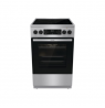 Gorenje | Cooker | GECS5C70XA | Hob type Vitroceramic | Oven type Electric | Stainless steel | Width 50 cm | Grilling | LED | De