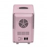 Mini fridge with LED makeup mirror ELLE Home ESDAFX08PUEU 8L purple
