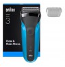 Braun Series 3 310s Foil shaver Trimmer Black, Blue
