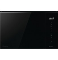 Hisense Built in 25 L microwave with grill. Inverter technology ensures even heating, while microwave + grill combines speed