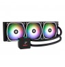 Enermax Aquafusion II 360 mm Processor All-in-one liquid cooler 12 cm Black