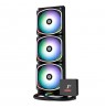 Enermax Aquafusion II 360 mm Processor All-in-one liquid cooler 12 cm Black