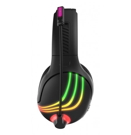 PDP 049-032-BK headphones/headset Wireless Head-band Gaming Bluetooth Black