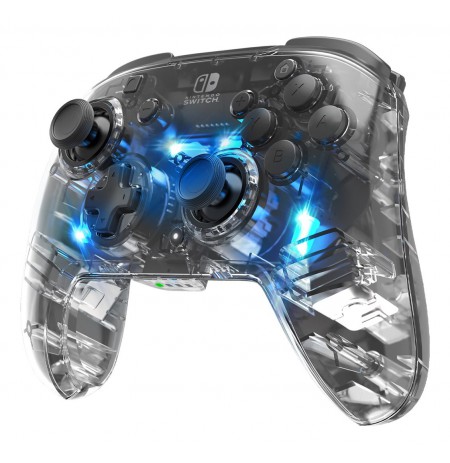 PDP Afterglow Black, Transparent Gamepad Analogue / Digital Nintendo Switch, Nintendo Switch Lite, Nintendo Switch OLED