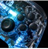PDP Afterglow Black, Transparent Gamepad Analogue / Digital Nintendo Switch, Nintendo Switch Lite, Nintendo Switch OLED
