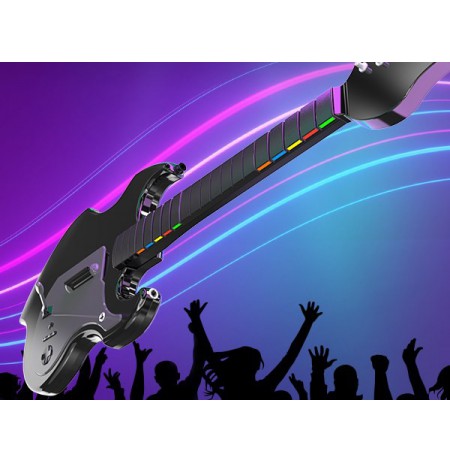 PDP Riffmaster Black, Grey Guitar Analogue / Digital PC, Xbox One, Xbox Series S, Xbox Series X