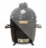 Kamado Bono Minimo Ceramic Grill 15″ Kamado barbecue/grill Cart Charcoal (fuel) Black