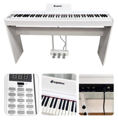 SUPRIMO SDP88 WH digital upright piano white