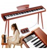 V-TONE BL-130 digital four-legged piano brown