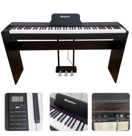 SUPRIMO SDP88 BK digital upright piano black