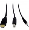 Inter-Tech AS-21HA HDMI KVM switch Black