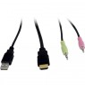 Inter-Tech AS-21HA HDMI KVM switch Black